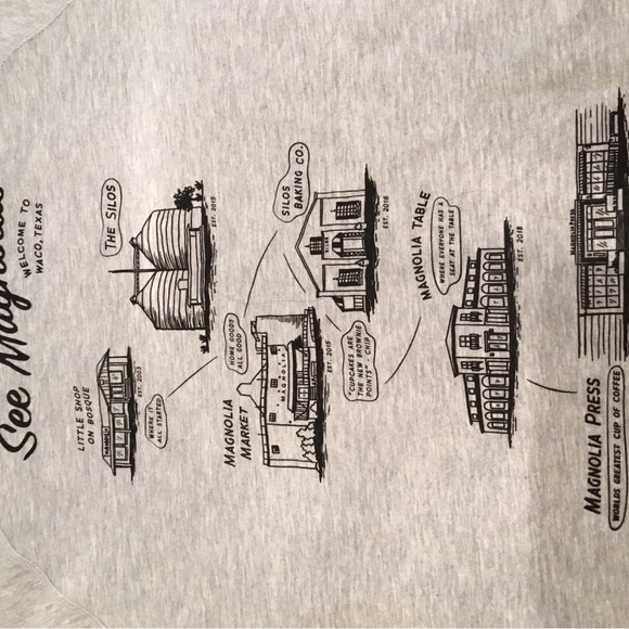 Magnolia Waco Texas sweatshirt size small - Picture 3 of 6